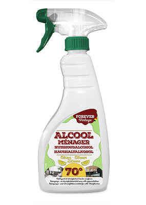 Household alcohol 70° perfumed  - CLEANS, DEGREASES AND DISINFECTS