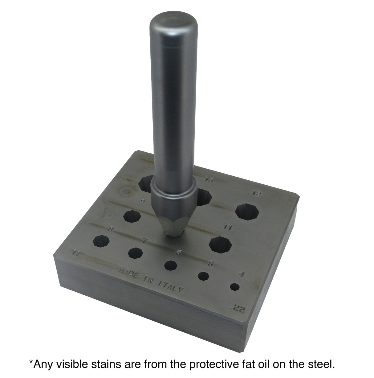 OCTAGONAL  - Bezel Block and Punch Set