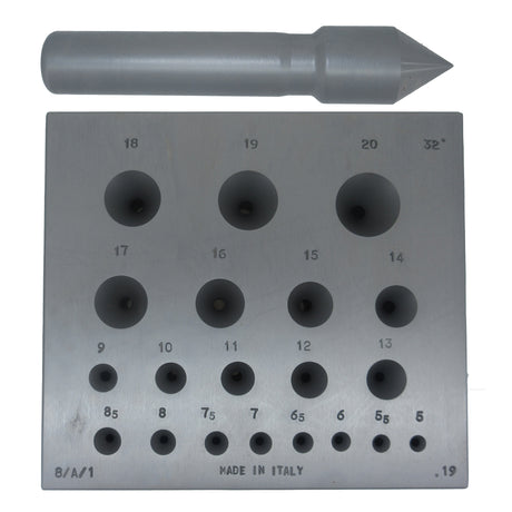 ROUND - Bezel Block and Punch Set