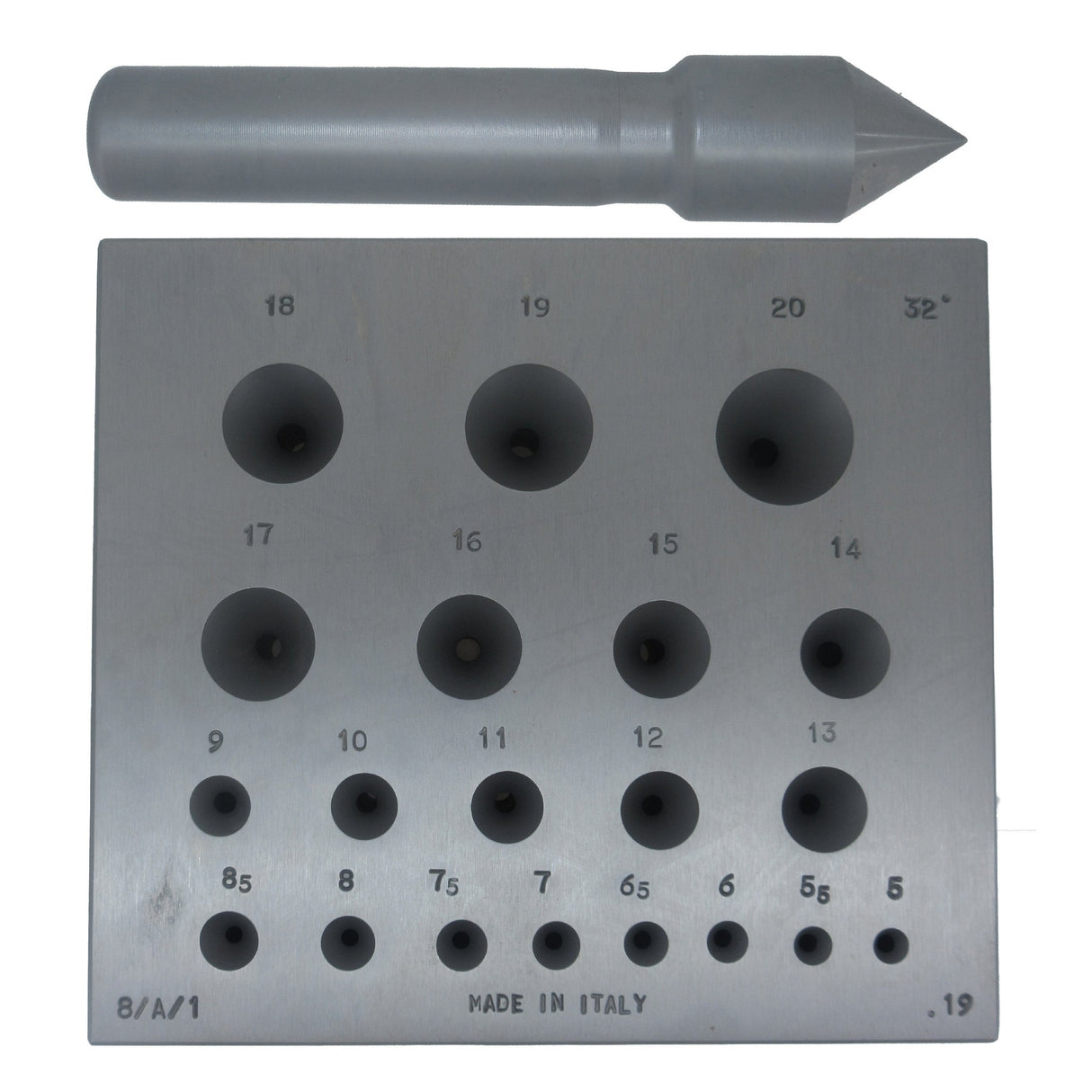 ROUND - Bezel Block and Punch Set