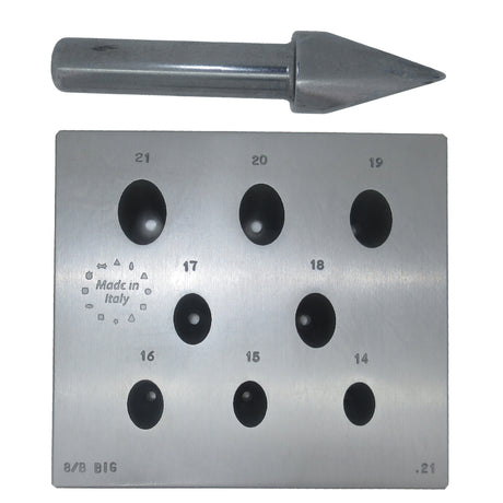 OVAL - Bezel Block and Punch Set