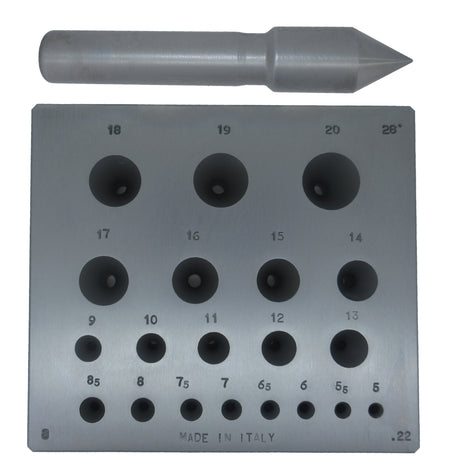 ROUND - Bezel Block and Punch Set