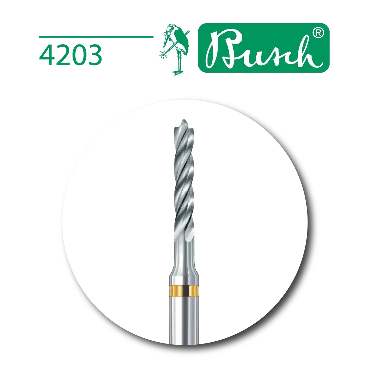 Twist drill - Carbide - Busch - Fig. 4203