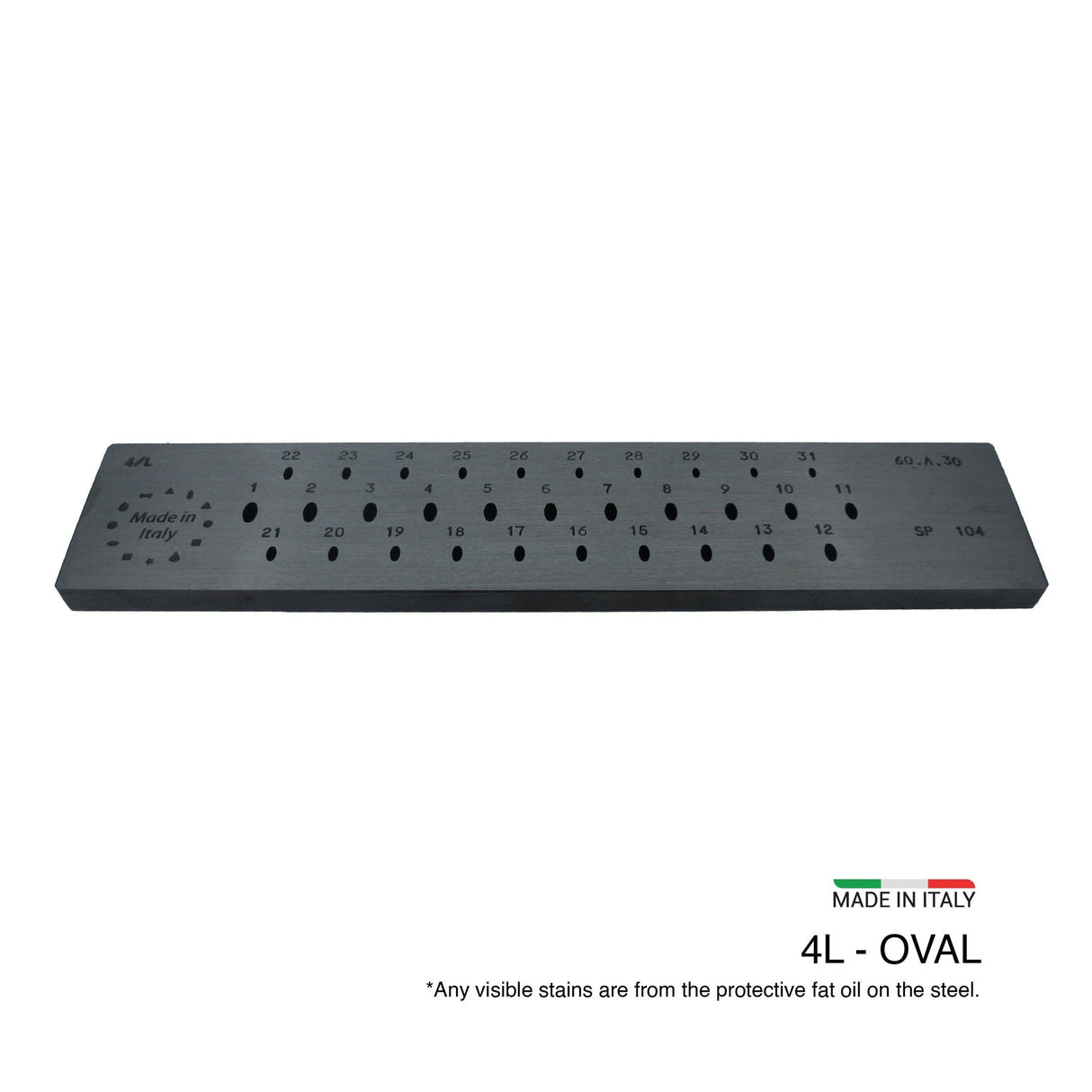 OVAL - Steel Drawplates - Italy