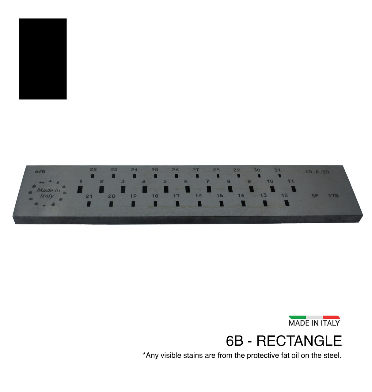 RECTANGLE - Steel Drawplates - Italy