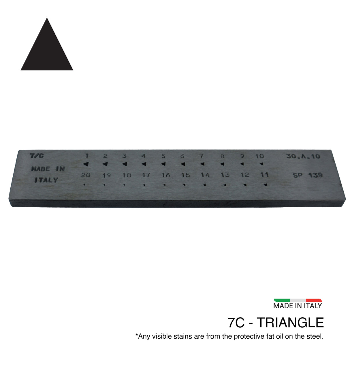 TRIANGLE - Steel Drawplates - Italy
