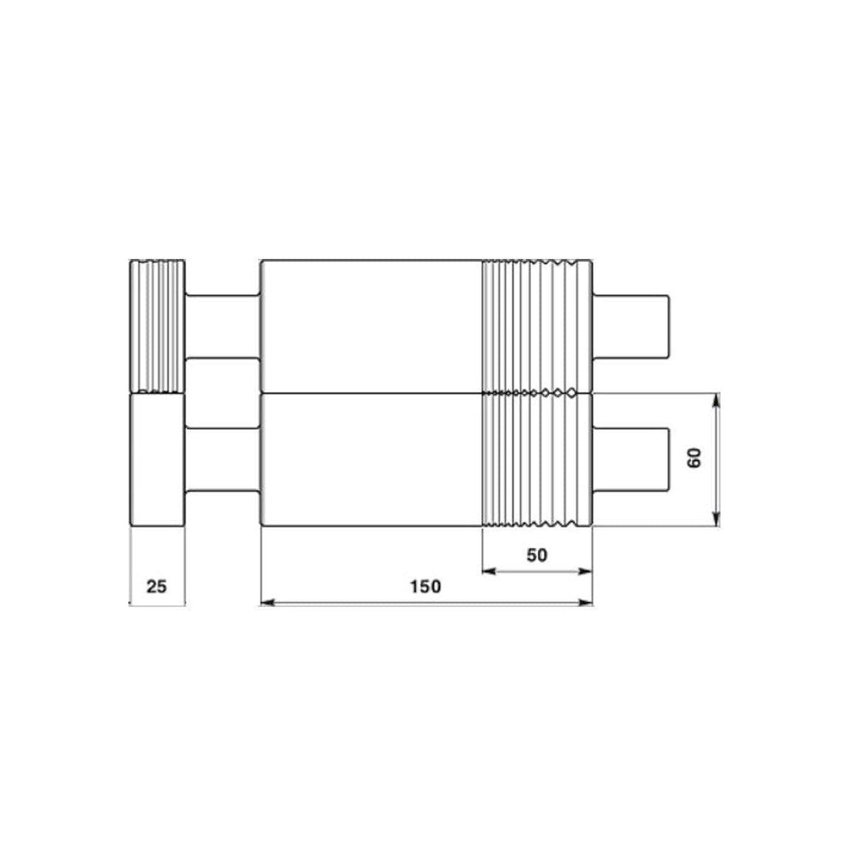 DURSTON - Rolling Mills - Combination - 150 mm - Code DRM C150RE (1031)