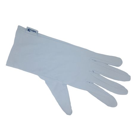 WHITE Microfiber Gloves for Presentation