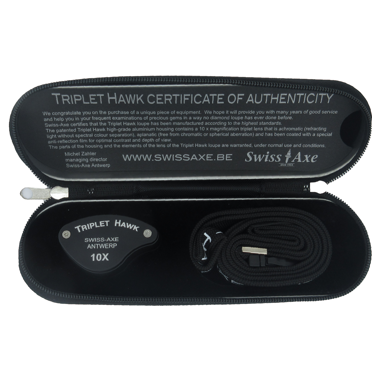 SwissAxe Triplet Hawk Loupe