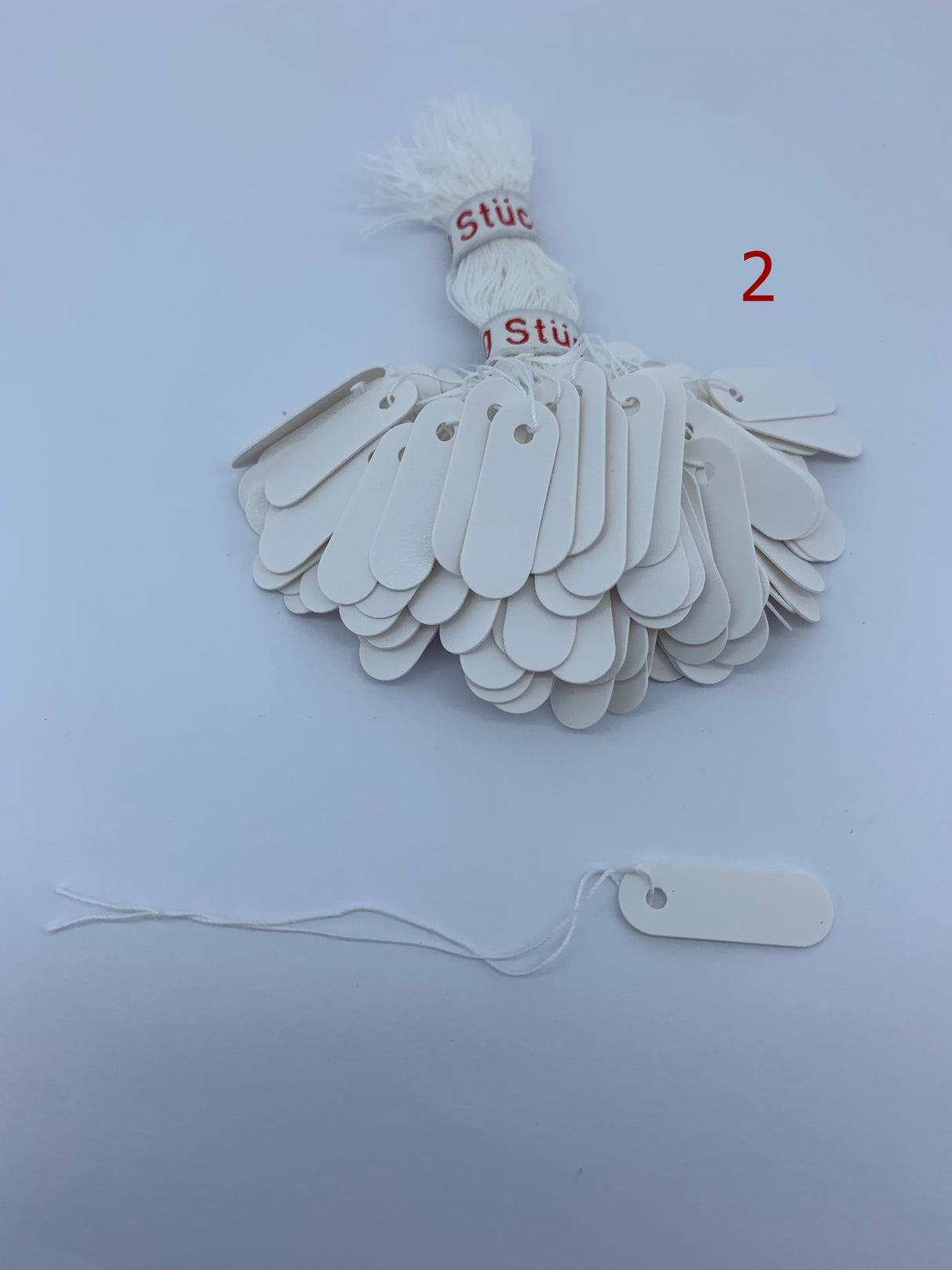 MYPO - Tags with Strung - PVC - Premium Quality