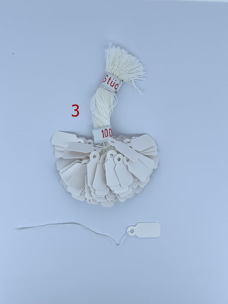 MYPO - Tags with Strung - PVC - Premium Quality