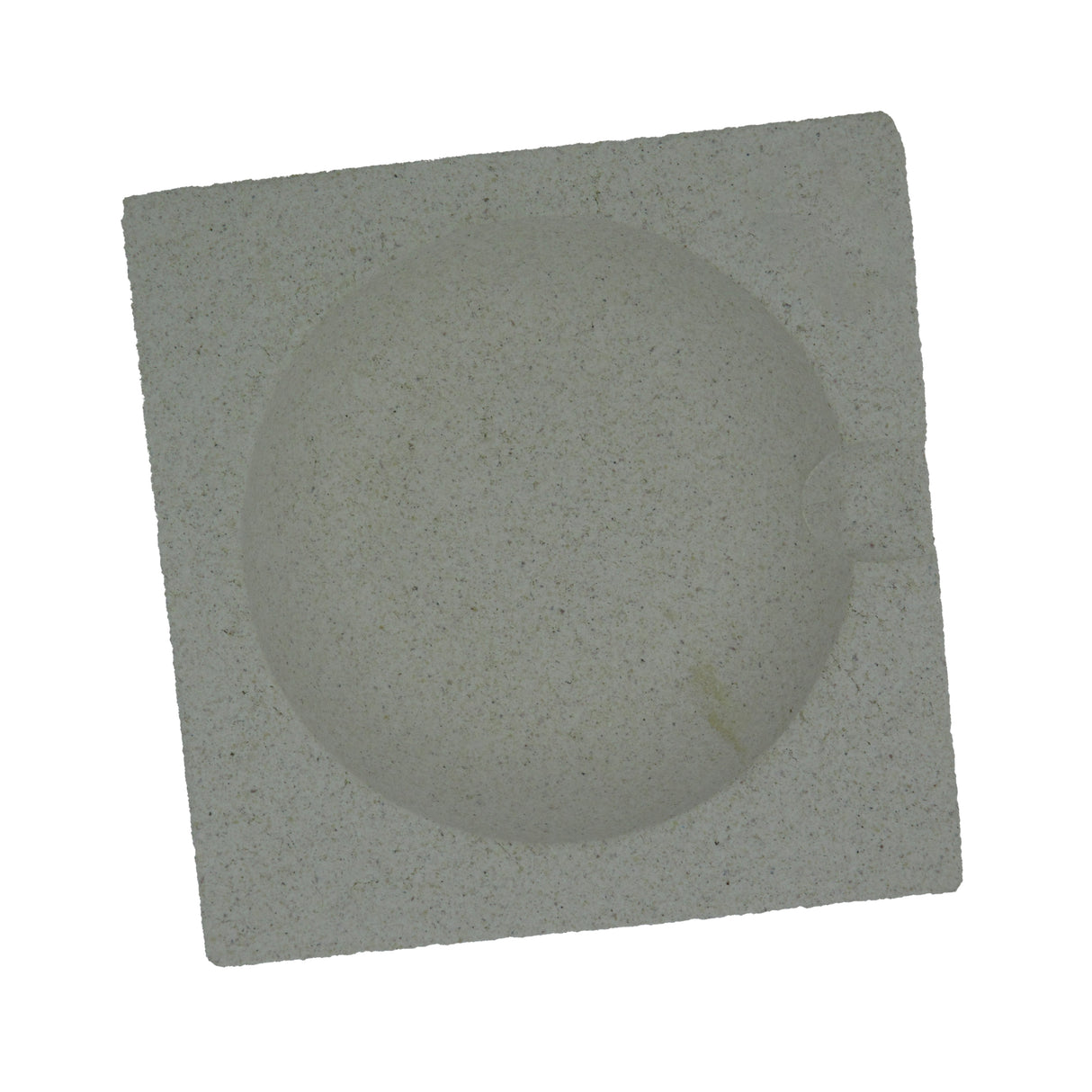 Square ceramic crucible for melting gold and metal casting 62mm