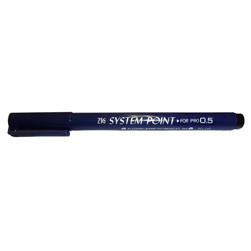 Promotion Markers - Zig System Point 0,5 - Kuretake Japan