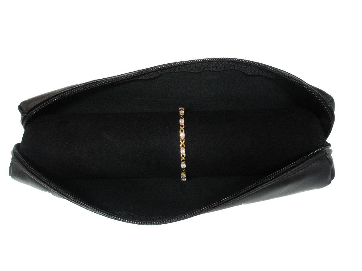 Bangle Roll - Simili Leather - BLACK