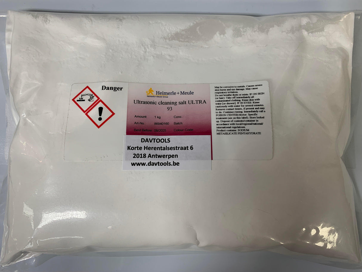 ULTRA SONIC CLEANING SALT ULTRA - Heimerle Meule - 1KG