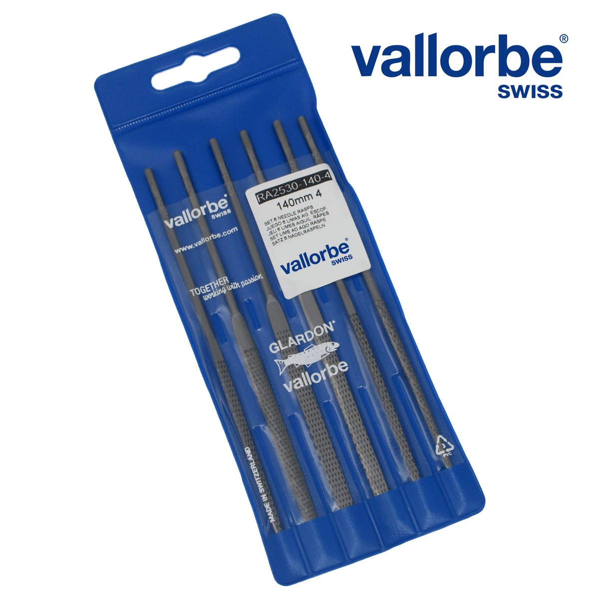 Vallorbe Rasps Needle Files - Set of 6
