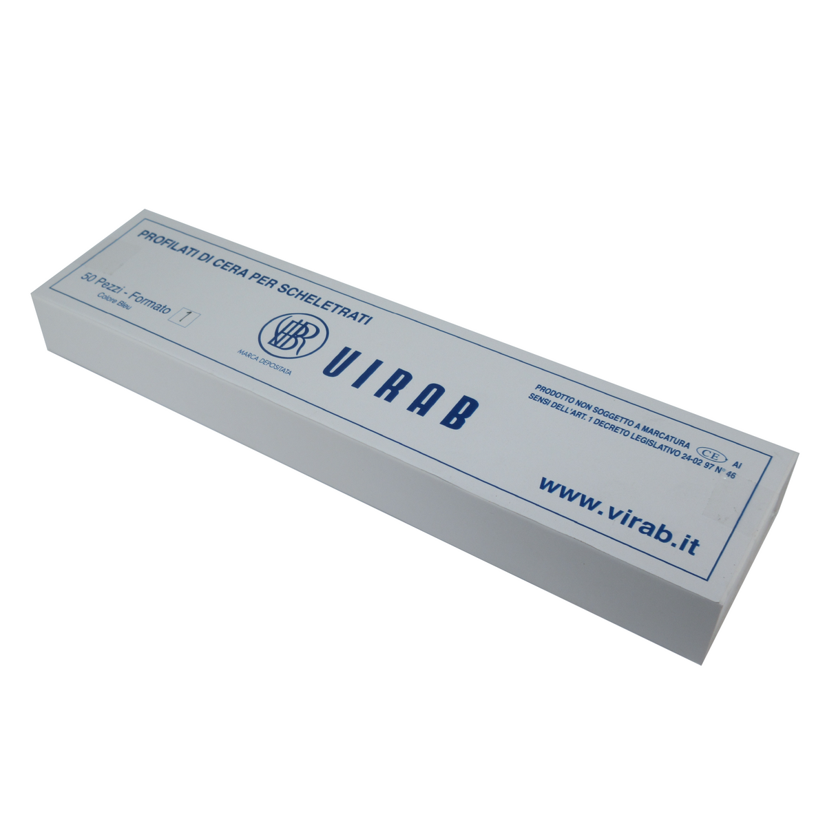 Wax Wire Threads – Round Blue – 20cm (50 pcs)