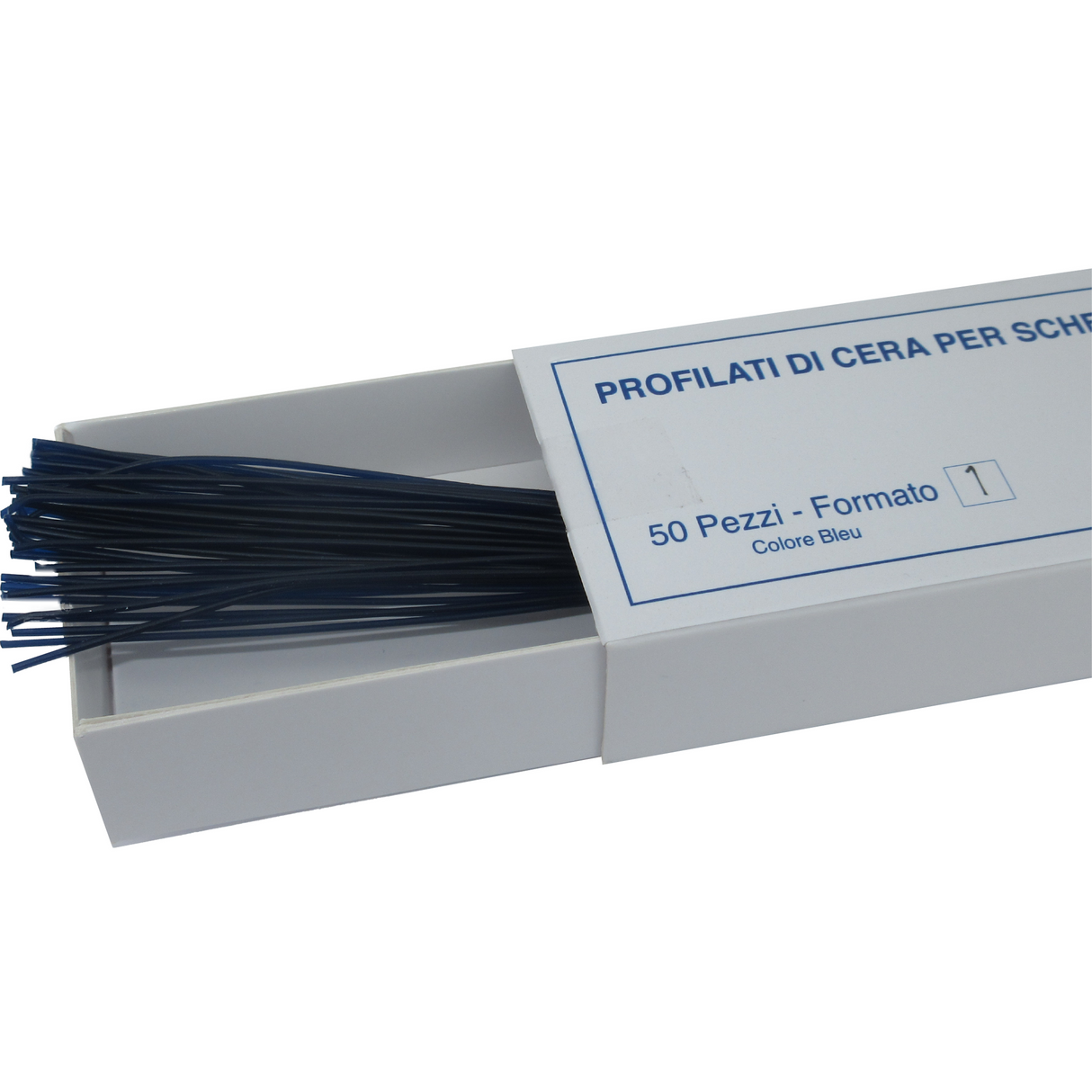 Virab - Wax Wire Threads – Round Blue