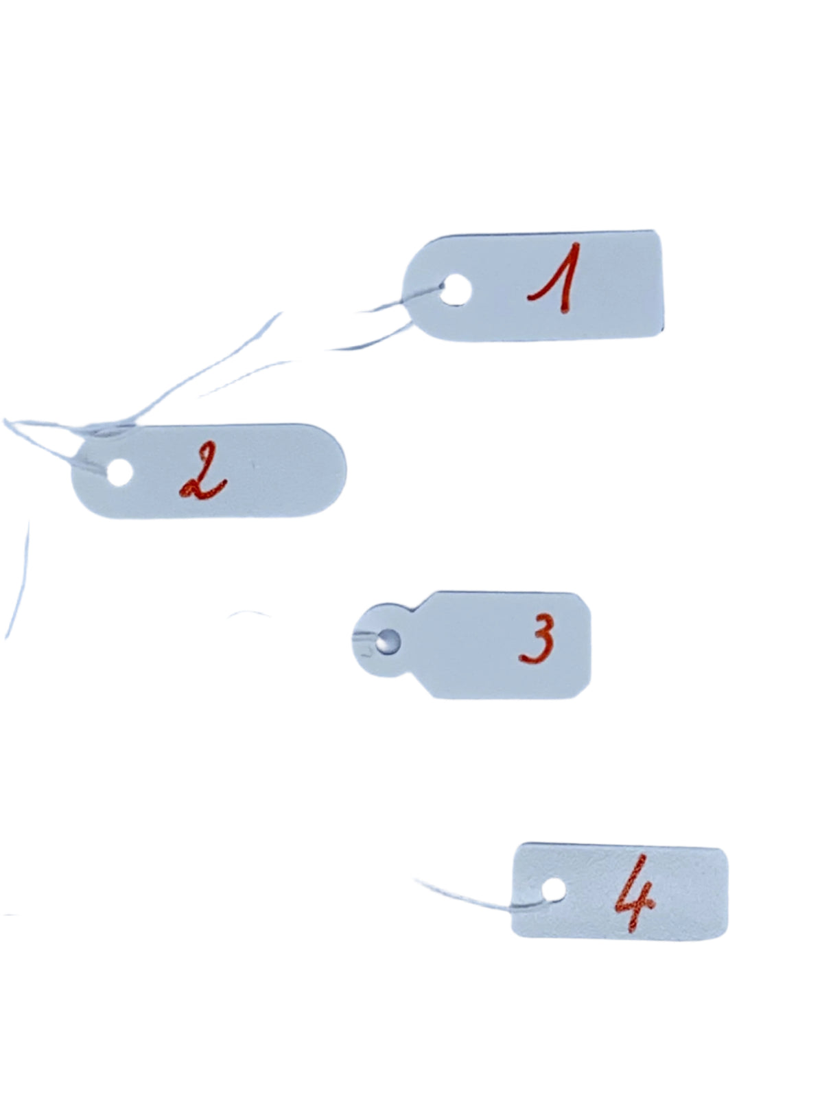 MYPO - Tags with Strung - PVC - Premium Quality