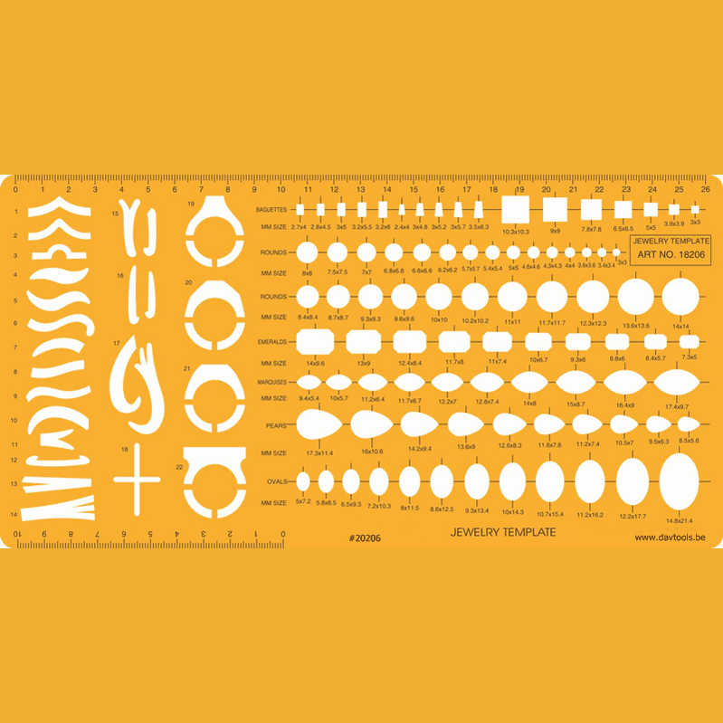 Jewelry Template - #20206