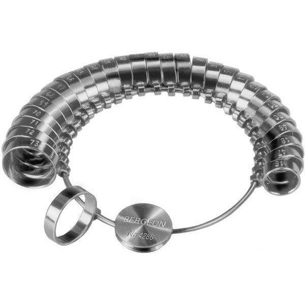 Metal finger Sizer for broad wedding rings - Bergeon 4286