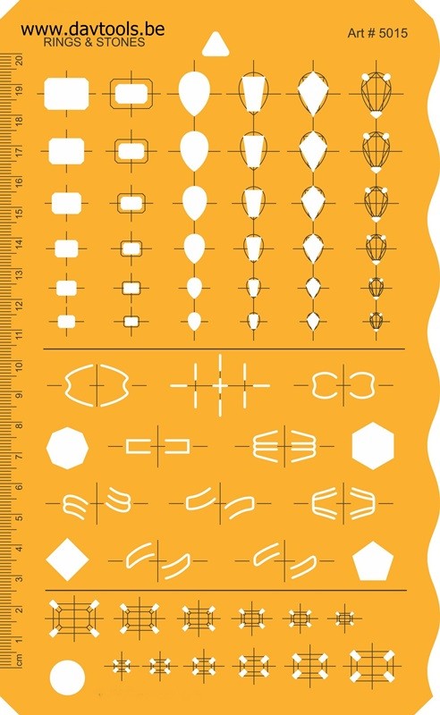 JewelryTemplate - Ring & Stones - #5015