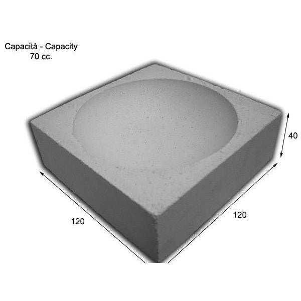 Square Ceramic Crucibles - 120x120mm