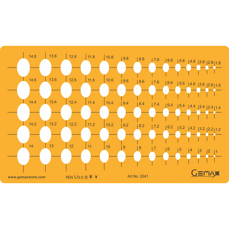 Gemax Jewelry Template - Mini OVAL - 2041
