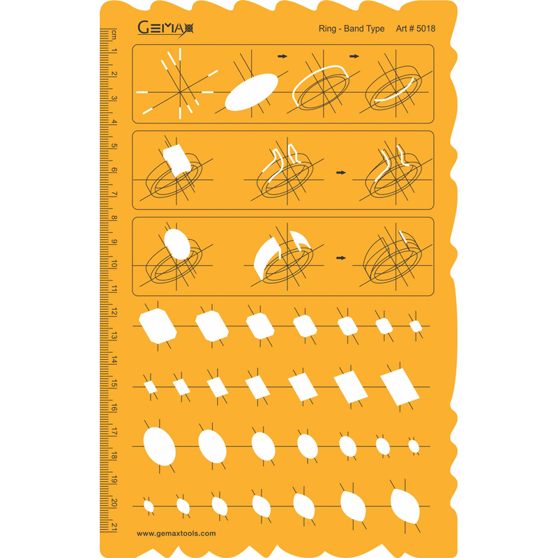 Gemax Jewelry Template - Ring Band Type - #5018