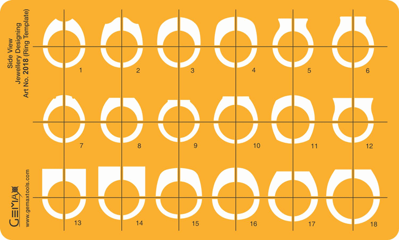 Ring Template - Side View - #2018