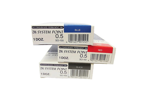 Promotion Markers - Zig System Point 0,5 - Kuretake Japan