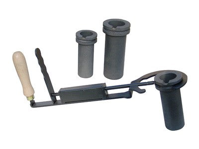 Holder for graphite crucibles of 1 kg