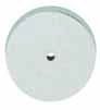 Silicone Unmounted Wheel - SQ/Edge - White - Ø17x 2.5MM