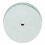 Silicone Unmounted Wheel - SQ/Edge - White - Ø17x 2.5MM