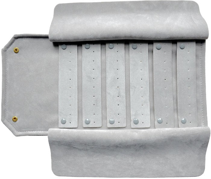 Jewellery Roll for Earrings - For 30 pairs - BLACK