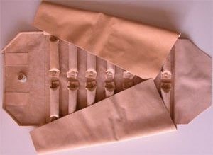 Jewelry Roll for Rings - 14 half bars