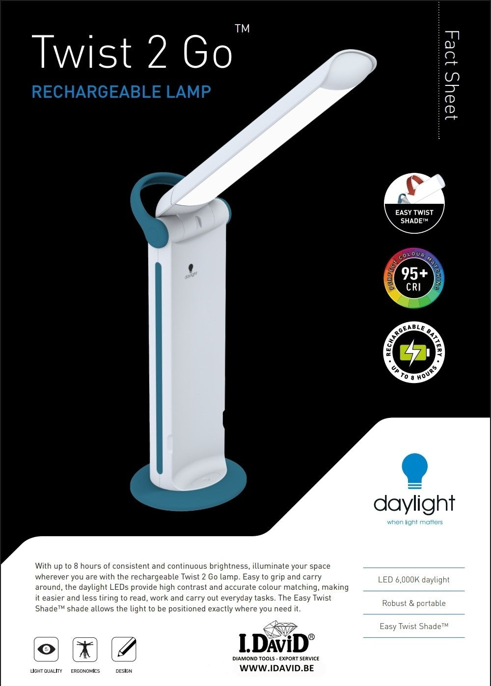 *NEW* Portable BATTERY Lamp