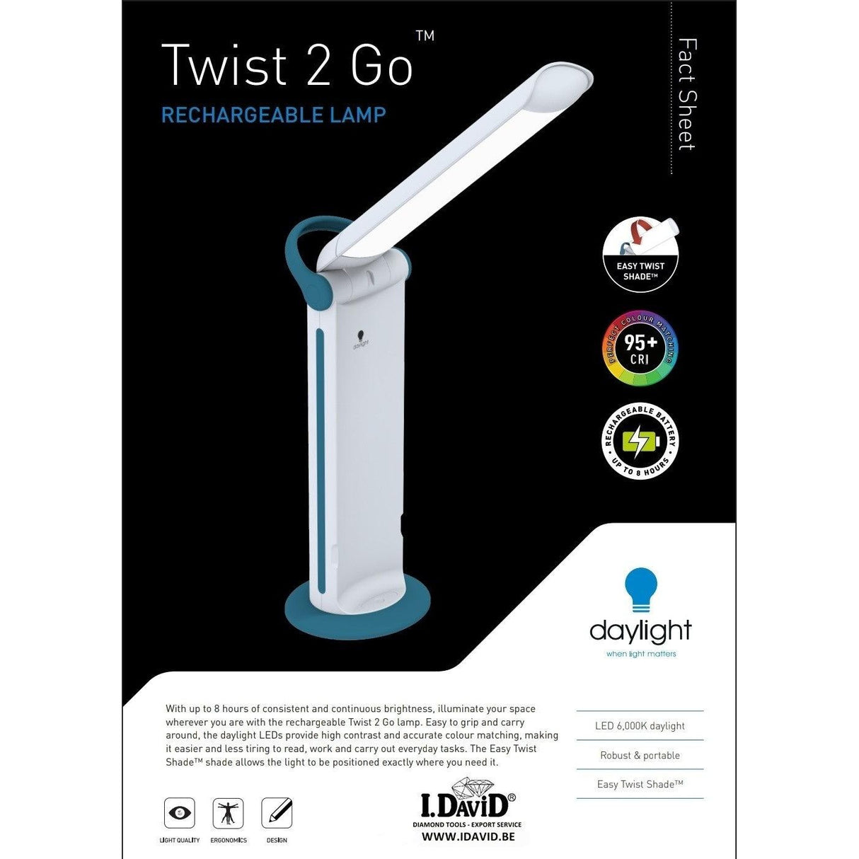 Portable BATTERY Lamp