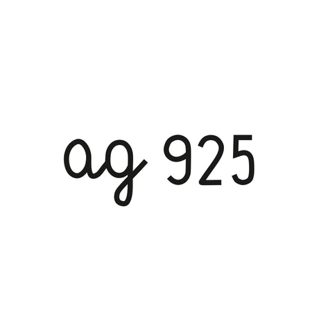 Stamp curved  ag925 or au750  - NO FRAME - PROMOTION!
