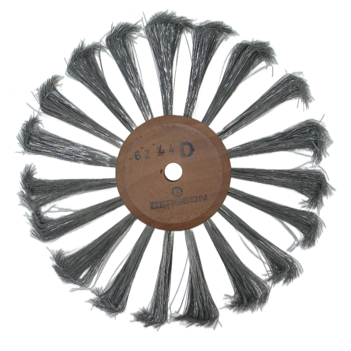 Bergeon 6244D steel wire scratch brush wheel Ø0.10 mm