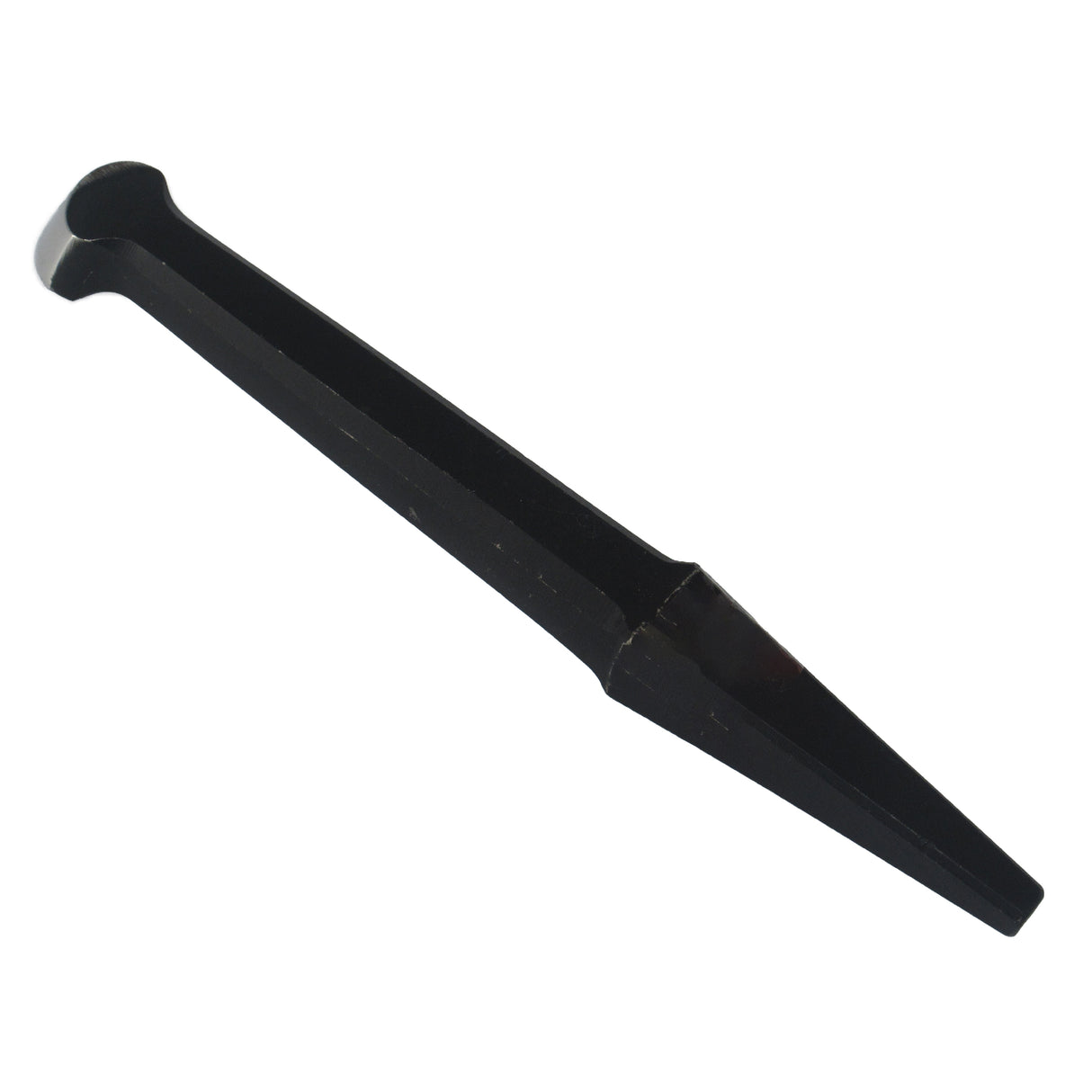 Bordering and shaping socket for silversmith bench work, forged steel, 40 mm