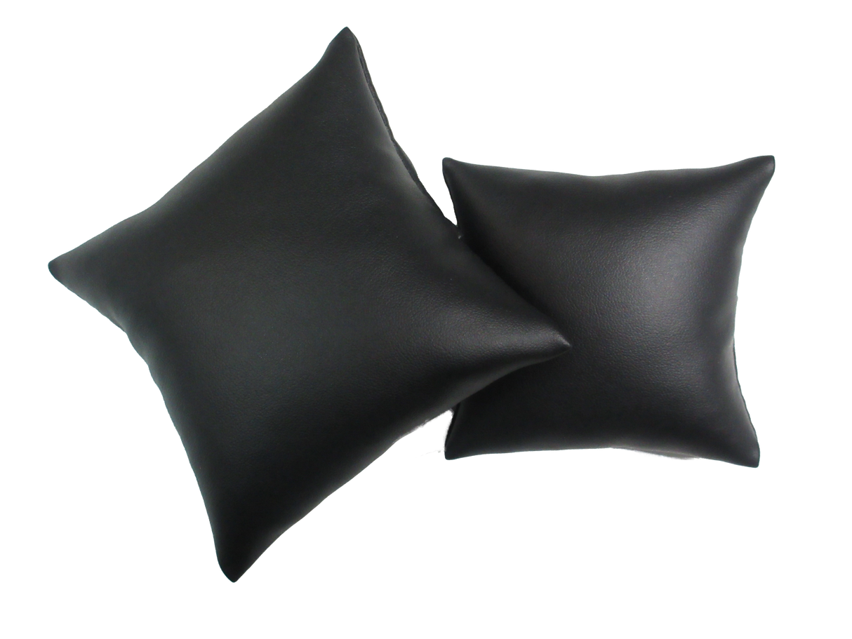 Cushion  Black Simili Leather