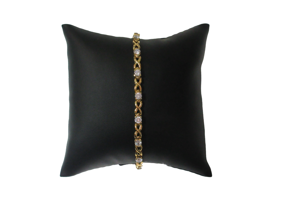 Cushion  Black Simili Leather