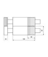 DURSTON - Rolling Mills - Combination - 150 mm - Code DRM C150RE (1031)