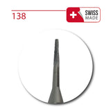 Carbide Bur  - Cone Cross Cut - GEMS - Fig. 138 008