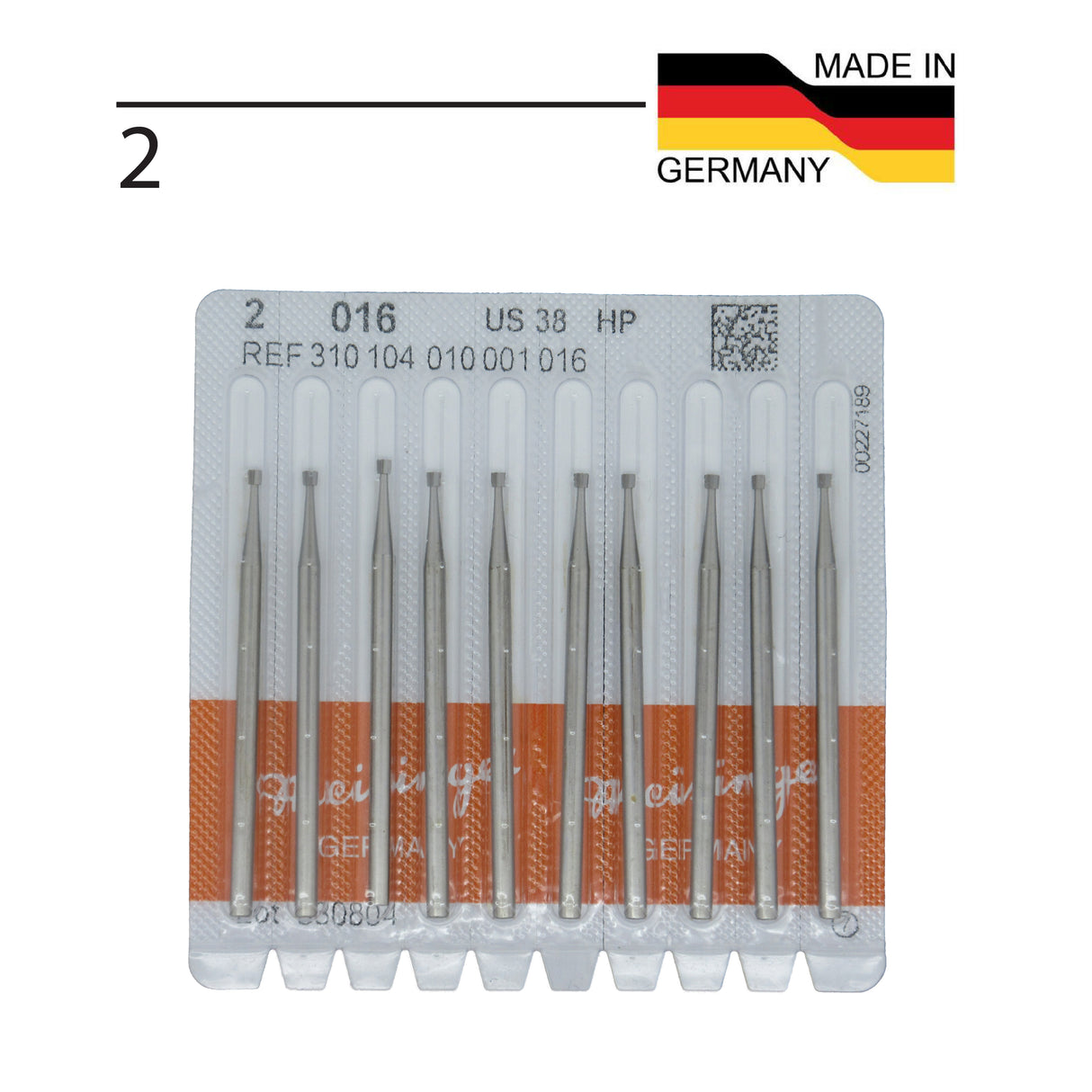 Steel Bur - Inverted Cone - Meisinger - fig.2