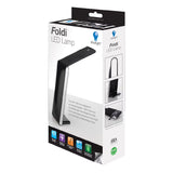 Black Foldi LED lamp showing 30 daylight LEDs for detailed work