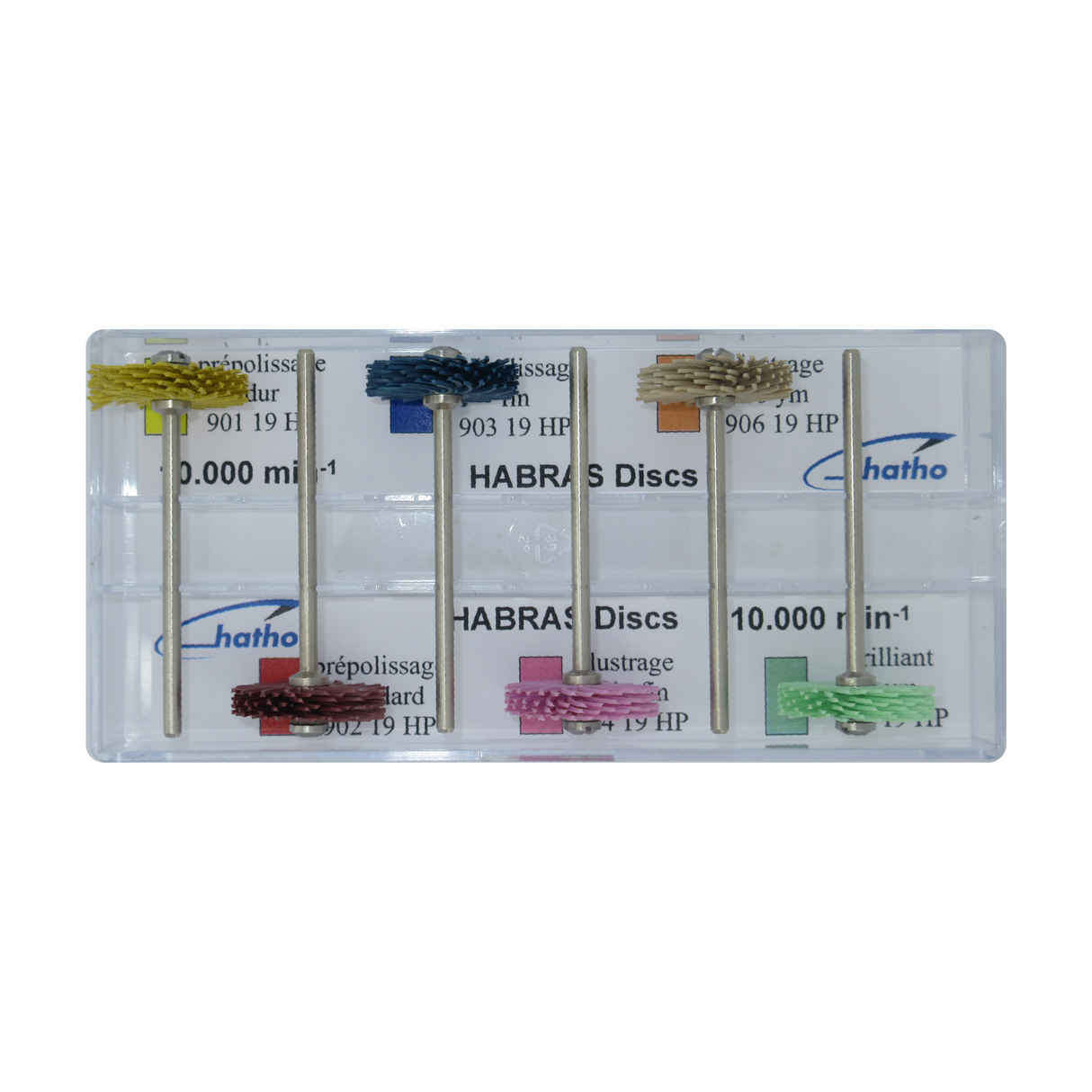 HABRAS Discs - Set of 6 pcs