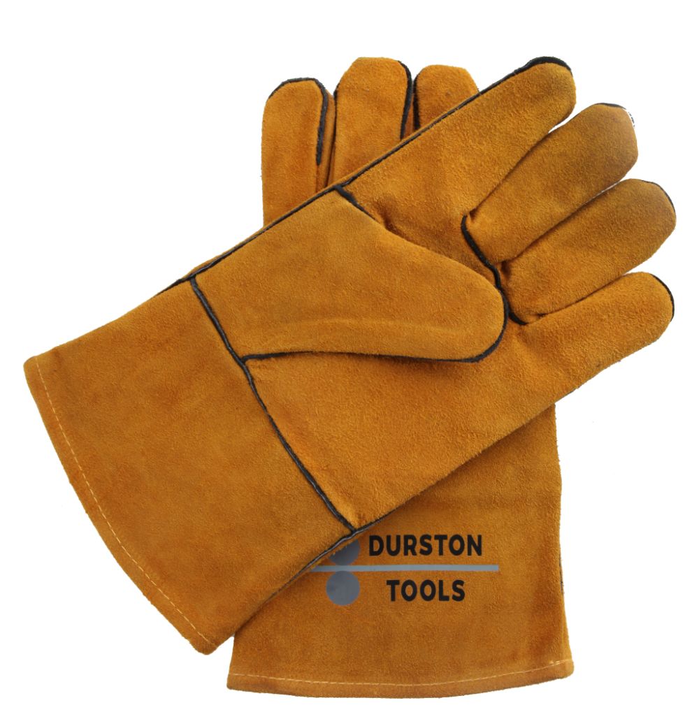 Heat Resistant Safety Gloves up to 250 C Leather DAVTOOLS