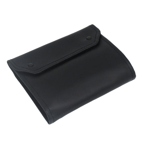 Jewelry Pouch  - 6 Ring Bars - Black